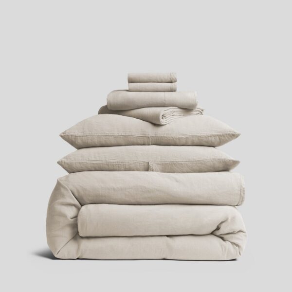 Bone Canyon Linen Blend Bedding Bundle