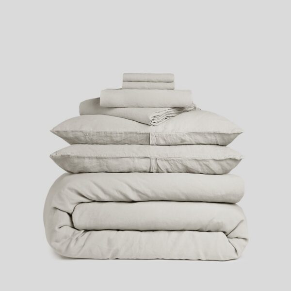 Bone Relaxed Linen Bed Bundle